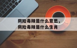阴险毒辣是什么意思，阴险毒辣是什么生肖