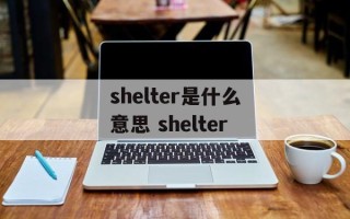 shelter是什么意思 shelter