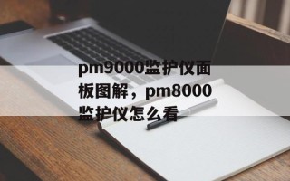 pm9000监护仪面板图解，pm8000监护仪怎么看