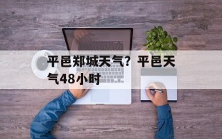 平邑郑城天气？平邑天气48小时