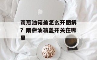 雨燕油箱盖怎么开图解？雨燕油箱盖开关在哪里