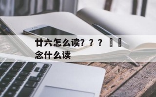 廿六怎么读？？？卄卄念什么读