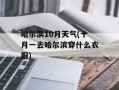 哈尔滨10月天气(十月一去哈尔滨穿什么衣服)