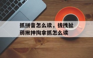 抓拼音怎么读，拔拽扯薅揪抻掏拿抓怎么读