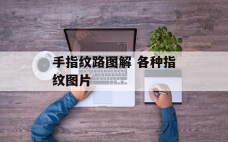 手指纹路图解 各种指纹图片