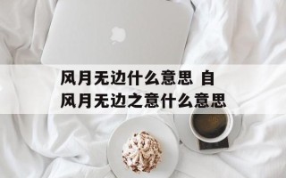风月无边什么意思 自风月无边之意什么意思