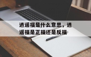 逍遥福是什么意思，逍遥福是正福还是反福