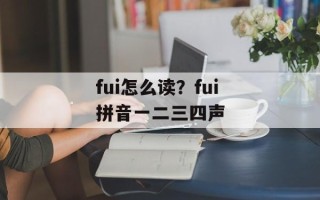fui怎么读？fui拼音一二三四声