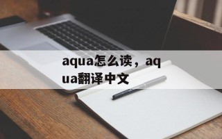 aqua怎么读，aqua翻译中文