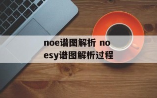 noe谱图解析 noesy谱图解析过程
