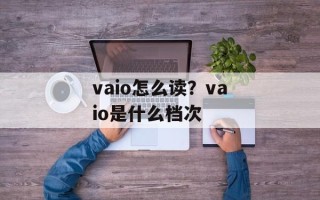 vaio怎么读？vaio是什么档次