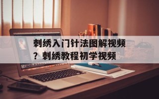 刺绣入门针法图解视频？刺绣教程初学视频