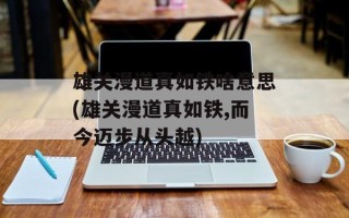 雄关漫道真如铁啥意思(雄关漫道真如铁,而今迈步从头越)