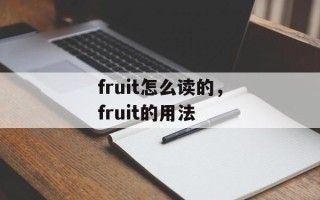 fruit怎么读的，fruit的用法