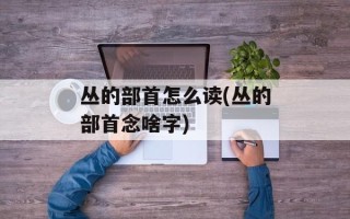 丛的部首怎么读(丛的部首念啥字)