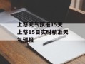 上蔡天气预报15天 上蔡15日实时精准天气预报