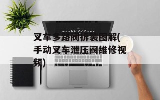 叉车多路阀拆装图解(手动叉车泄压阀维修视频)