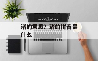 渚的意思？渚的拼音是什么