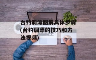 台钓调漂图解具体步骤(台钓调漂的技巧和方法视频)
