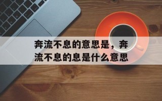奔流不息的意思是，奔流不息的息是什么意思