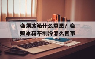 变频冰箱什么意思？变频冰箱不制冷怎么回事