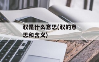 驭是什么意思(驭的意思和含义)