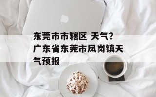 东莞市市辖区 天气？广东省东莞市凤岗镇天气预报