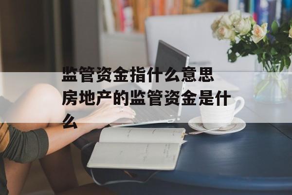 监管资金指什么意思 房地产的监管资金是什么-第1张图片-