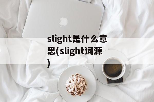 slight是什么意思(slight词源)-第1张图片-