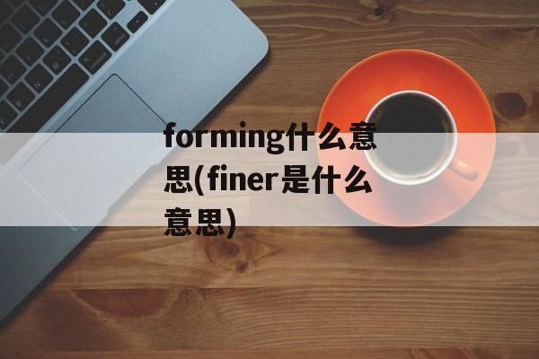 forming什么意思(finer是什么意思)-第1张图片-