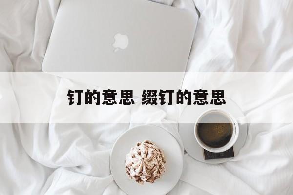钉的意思 缀钉的意思-第1张图片-