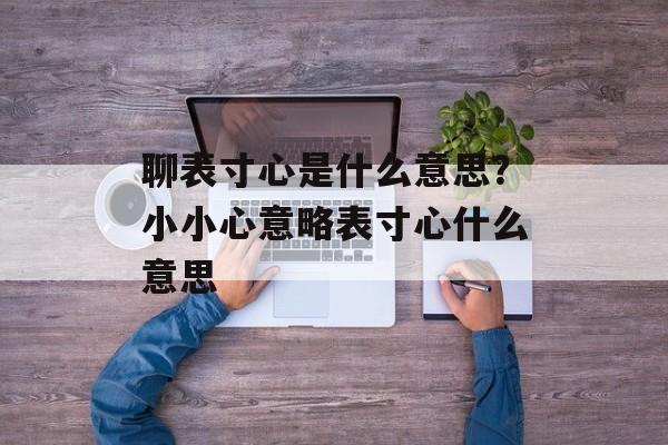 聊表寸心是什么意思？小小心意略表寸心什么意思-第1张图片-