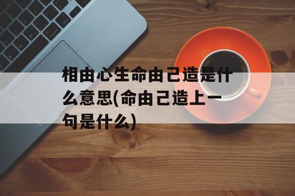 相由心生命由己造是什么意思(命由己造上一句是什么)-第1张图片-
