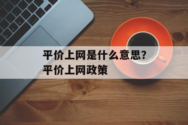 平价上网是什么意思？平价上网政策-第1张图片-